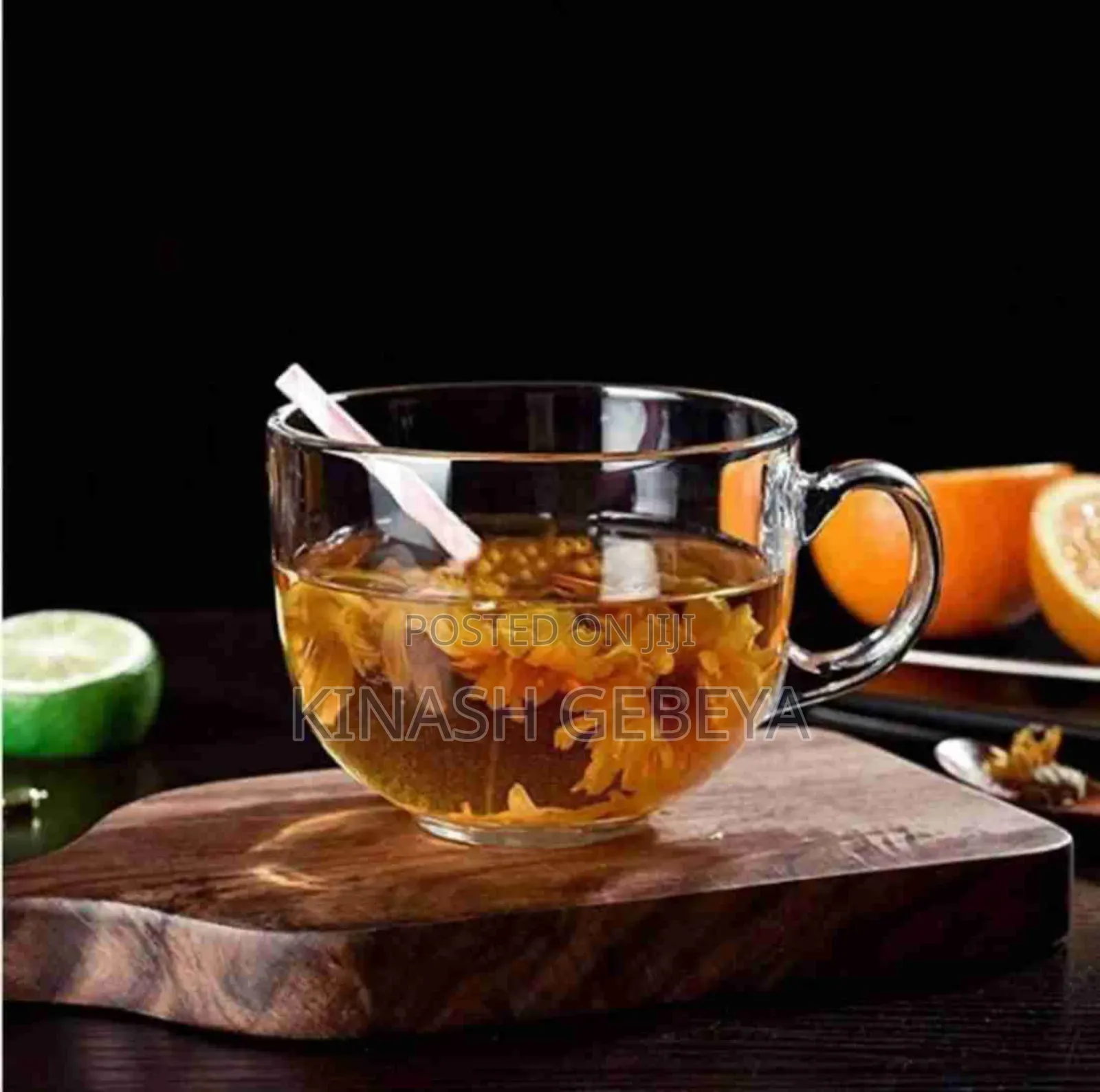 12pcs High Quality Tea Glassware(የሻይ ብርጭቆ)