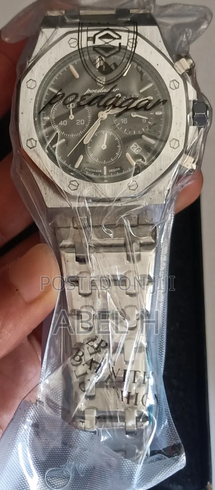 Poedagar Men's Octavian Quartz Chronograph Watch