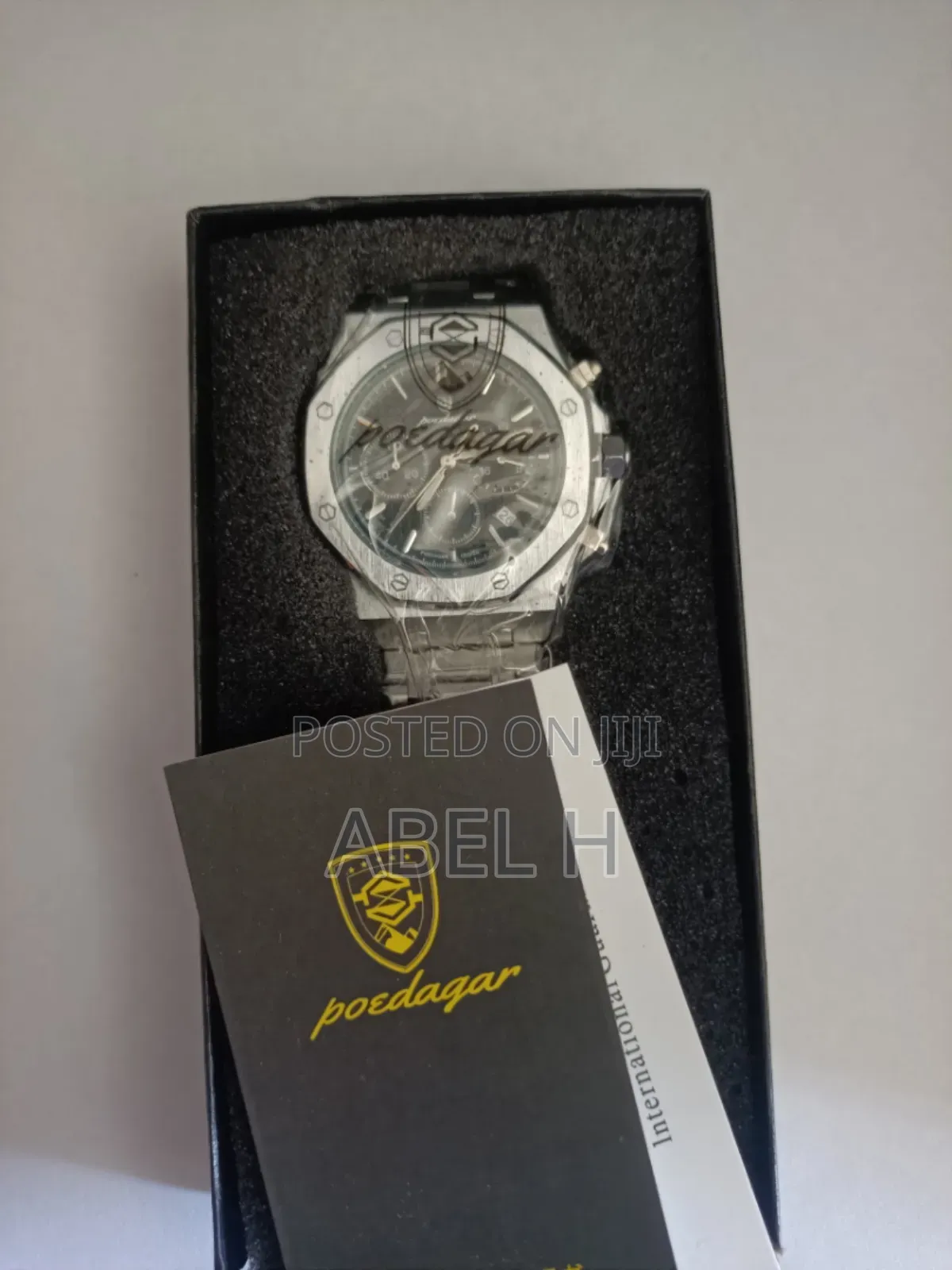 Poedagar Men's Octavian Quartz Chronograph Watch