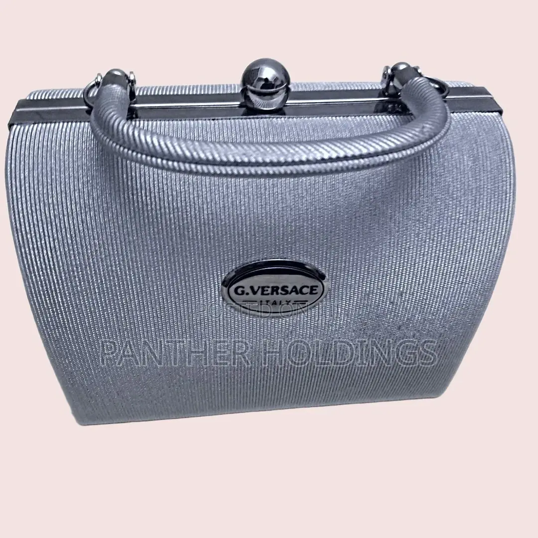 Gianni Versace Italy Silver Bags