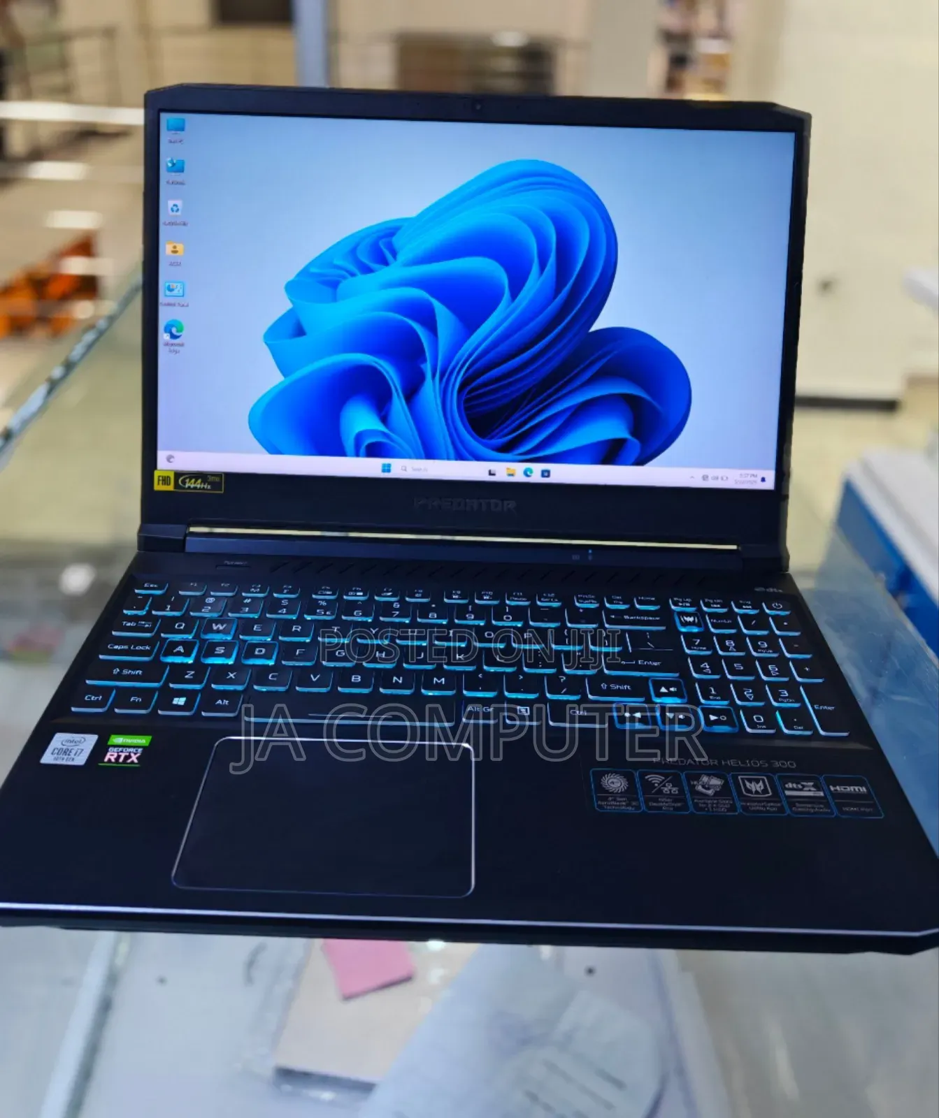 New Laptop Acer Predator Helios 300 16GB Intel Core I9 SSD 1T