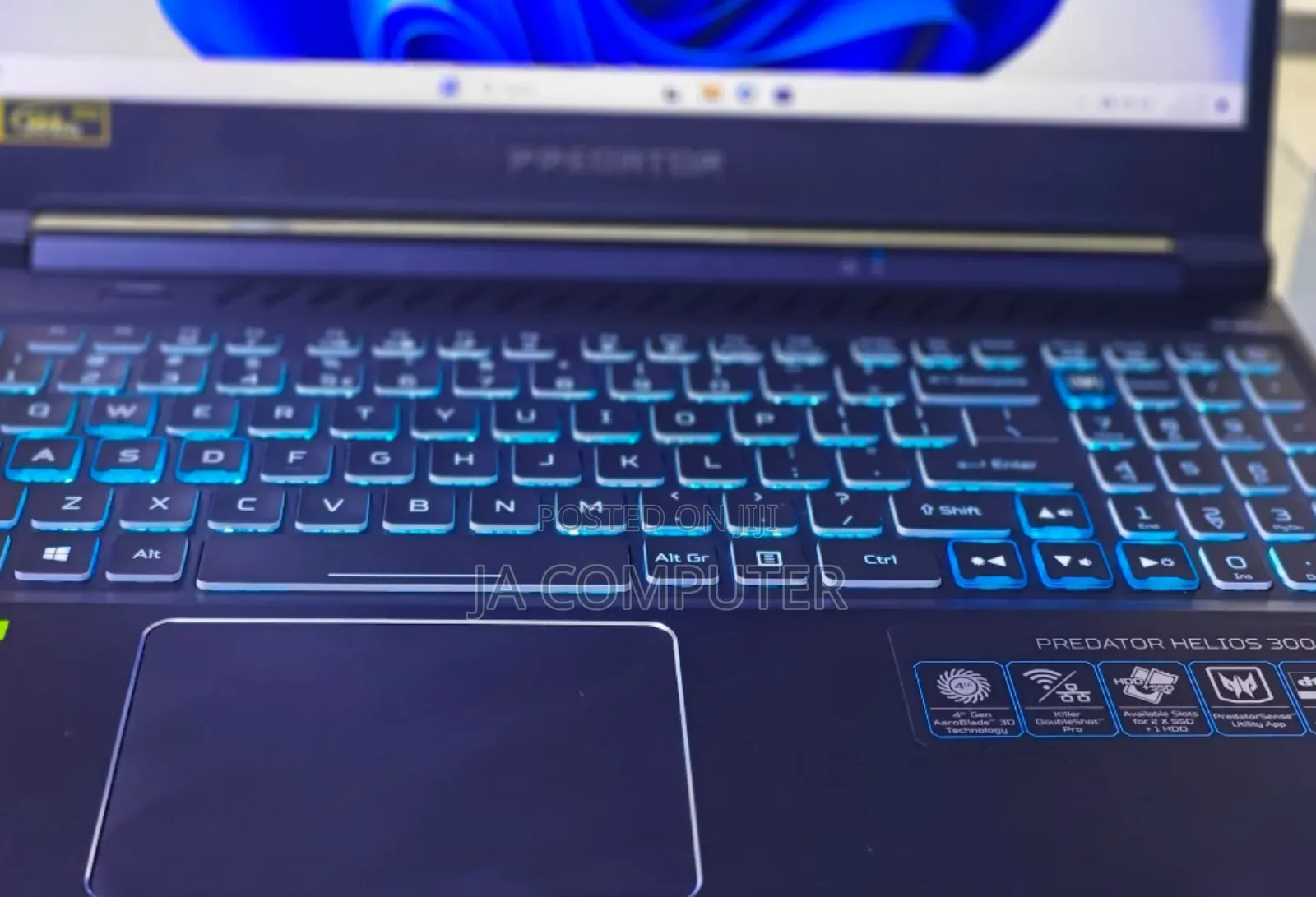 New Laptop Acer Predator Helios 300 16GB Intel Core I9 SSD 1T