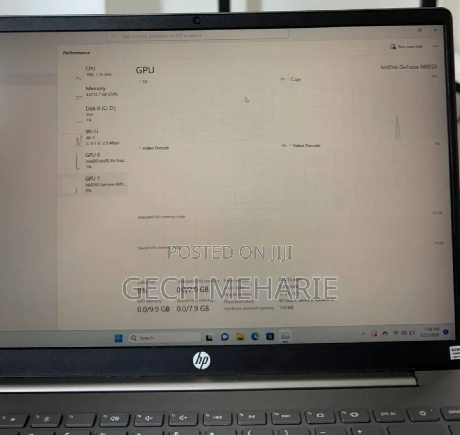New Laptop HP Pavilion 15 16GB Intel Core I5 SSD 512GB