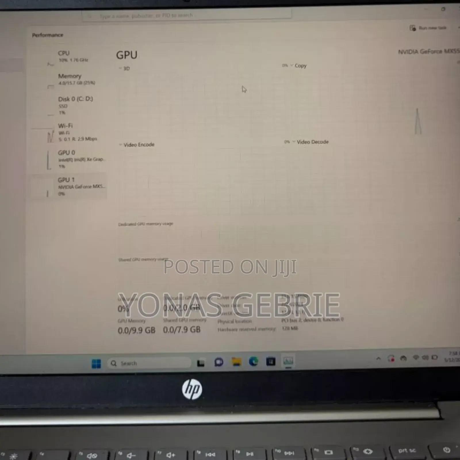 New Laptop HP Pavilion 15 16GB Intel Core I5 SSD 512GB