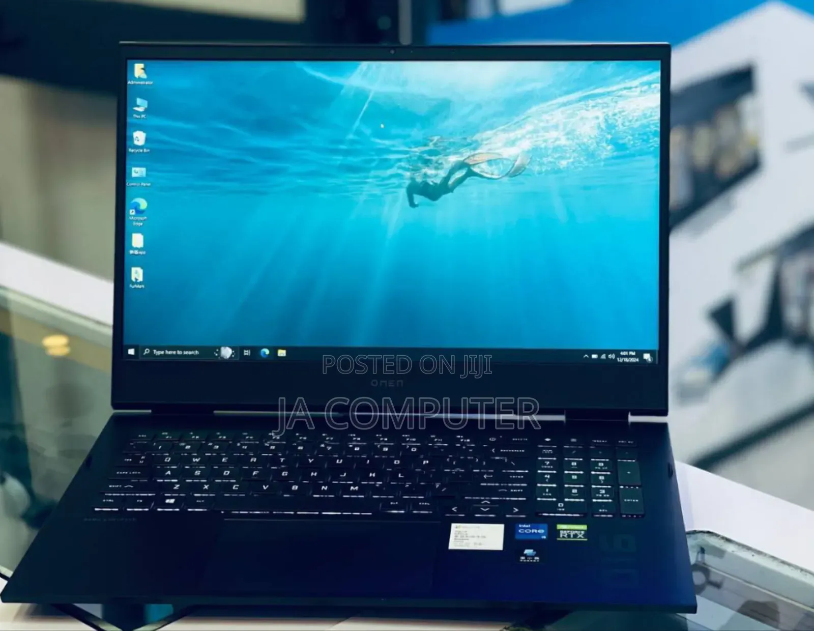 New Laptop HP Omen 16 16GB Intel Core I5 SSD 512GB