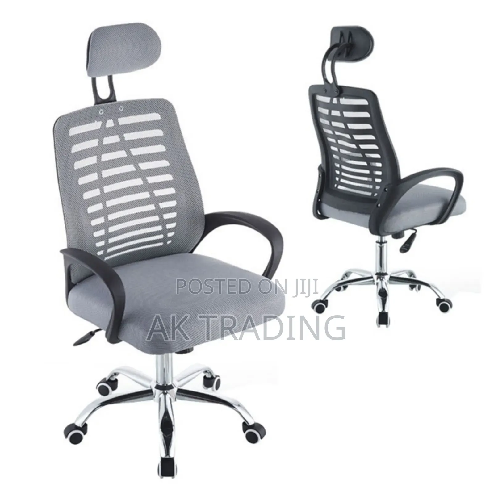 Silver Color Office and Staff Chair