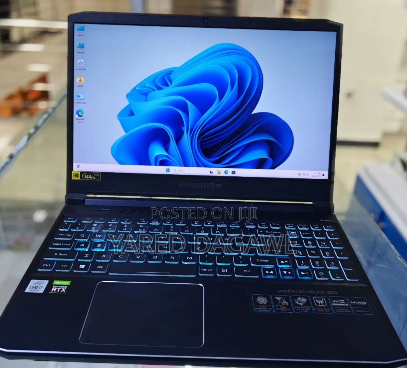 New Laptop Acer Predator Helios 300 16GB Intel Core I9 SSD 1T