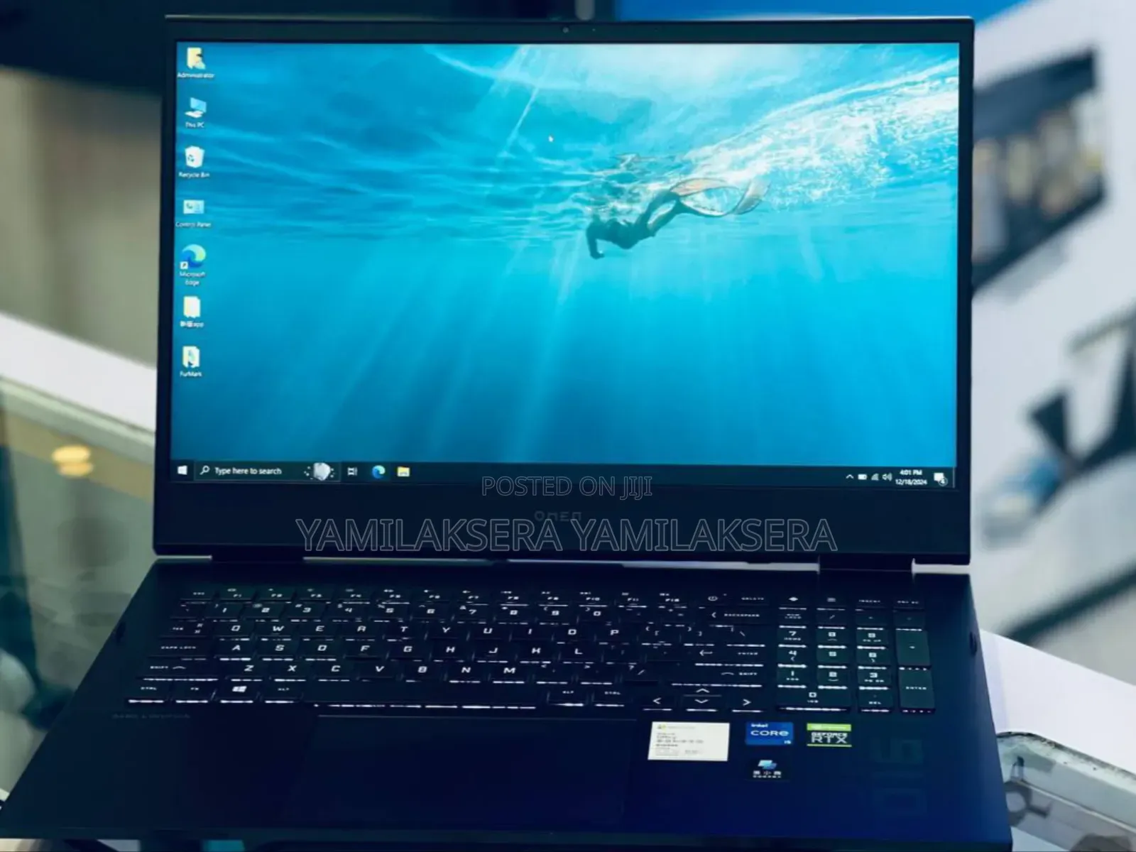 New Laptop HP Omen 15 16GB Intel Core I5 SSD 512GB