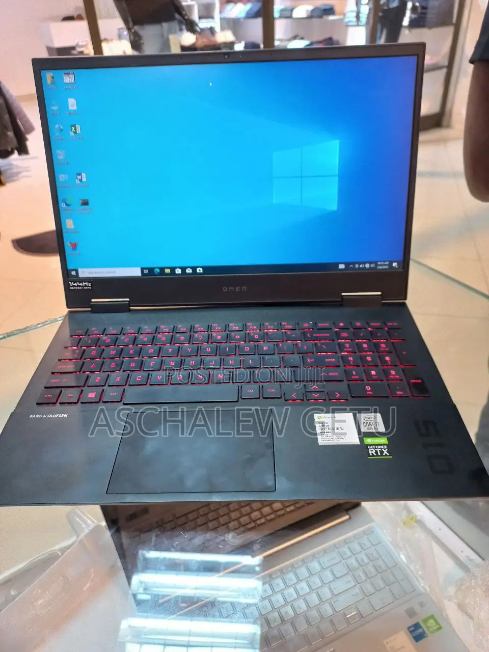 New Laptop HP Omen 15 16GB Intel Core I7 SSD 512GB