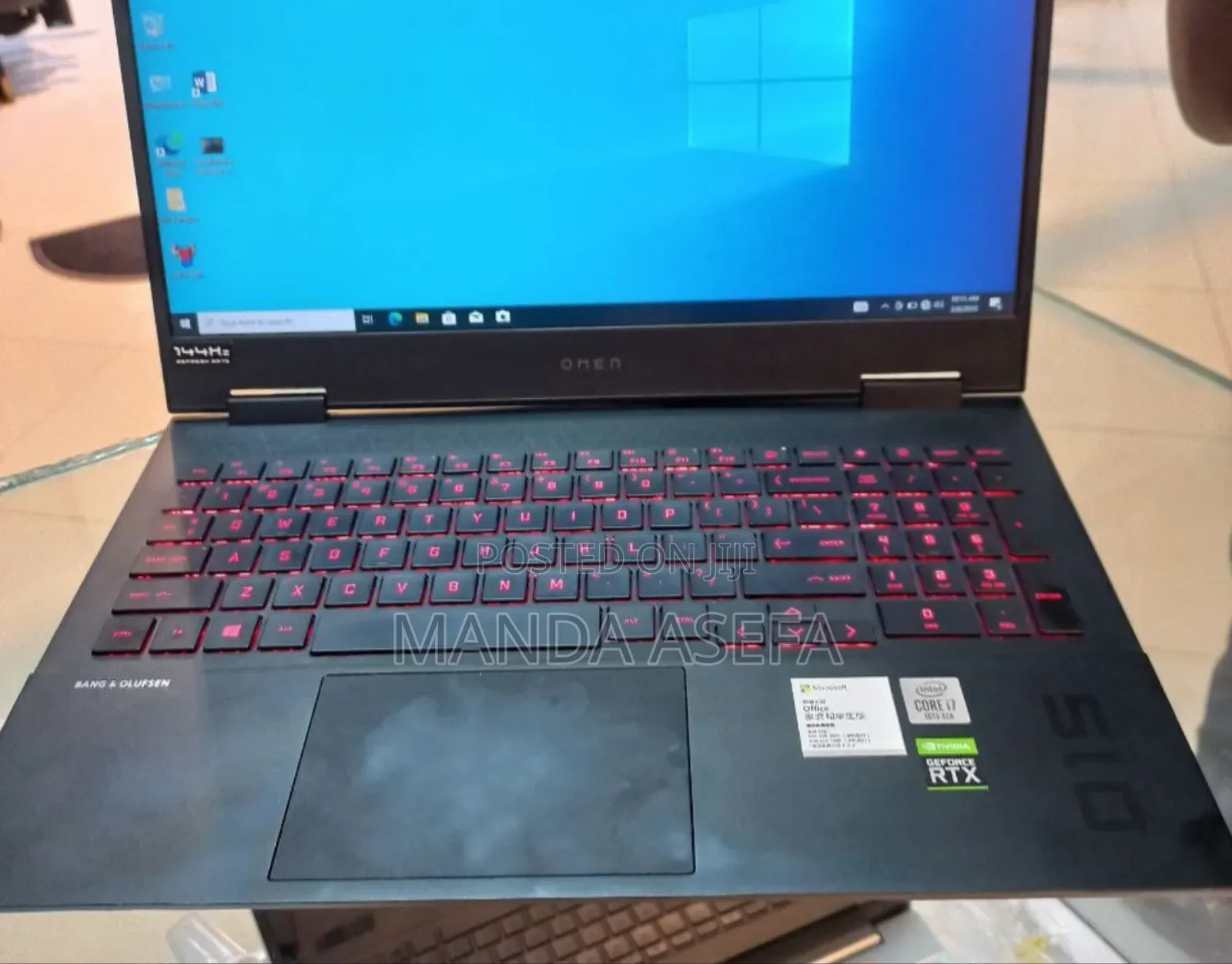 New Laptop HP Omen 15 16GB Intel Core I7 SSD 512GB