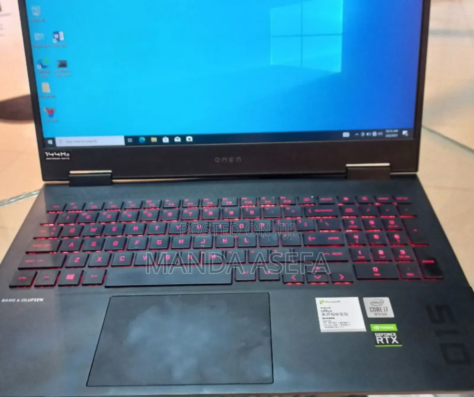 New Laptop HP Omen 15 16GB Intel Core I7 SSD 512GB