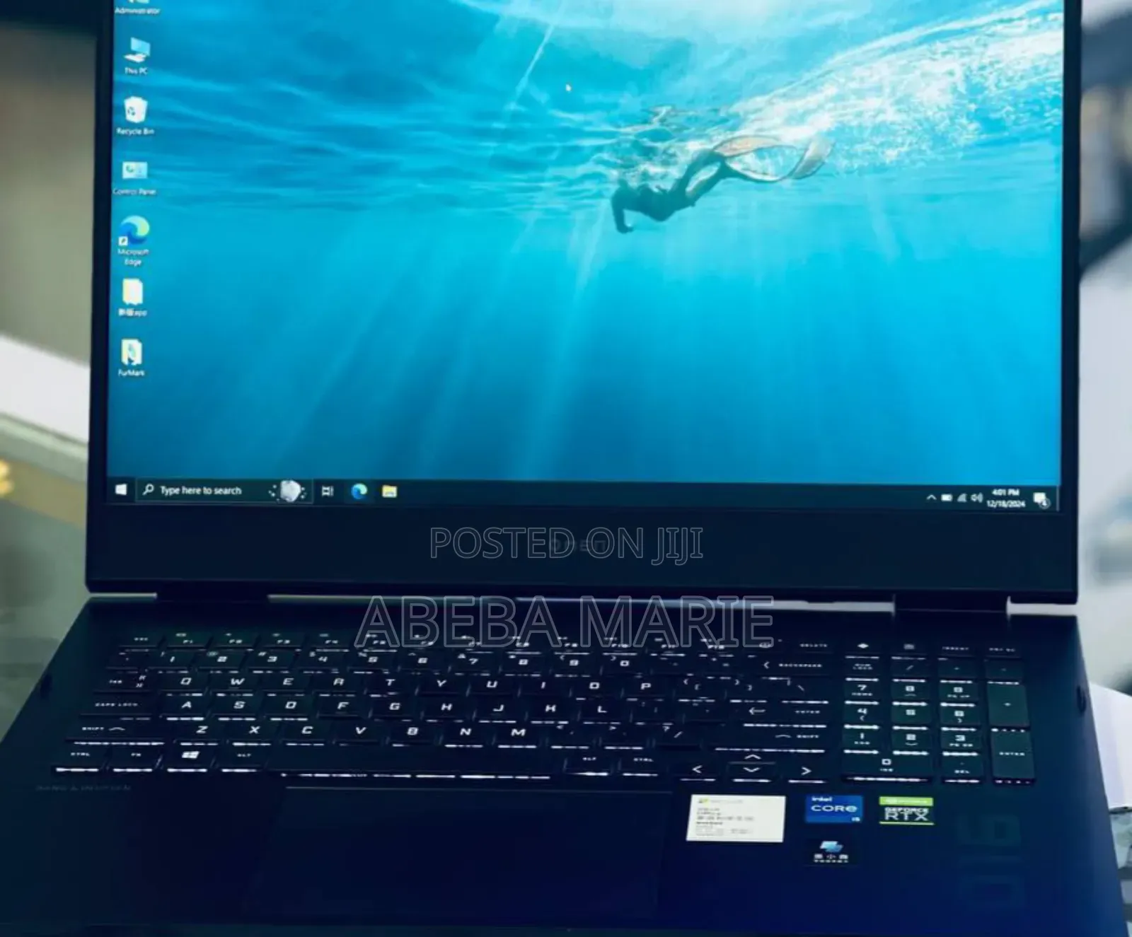 New Laptop HP Omen 15 16GB Intel Core I5 SSD 1T