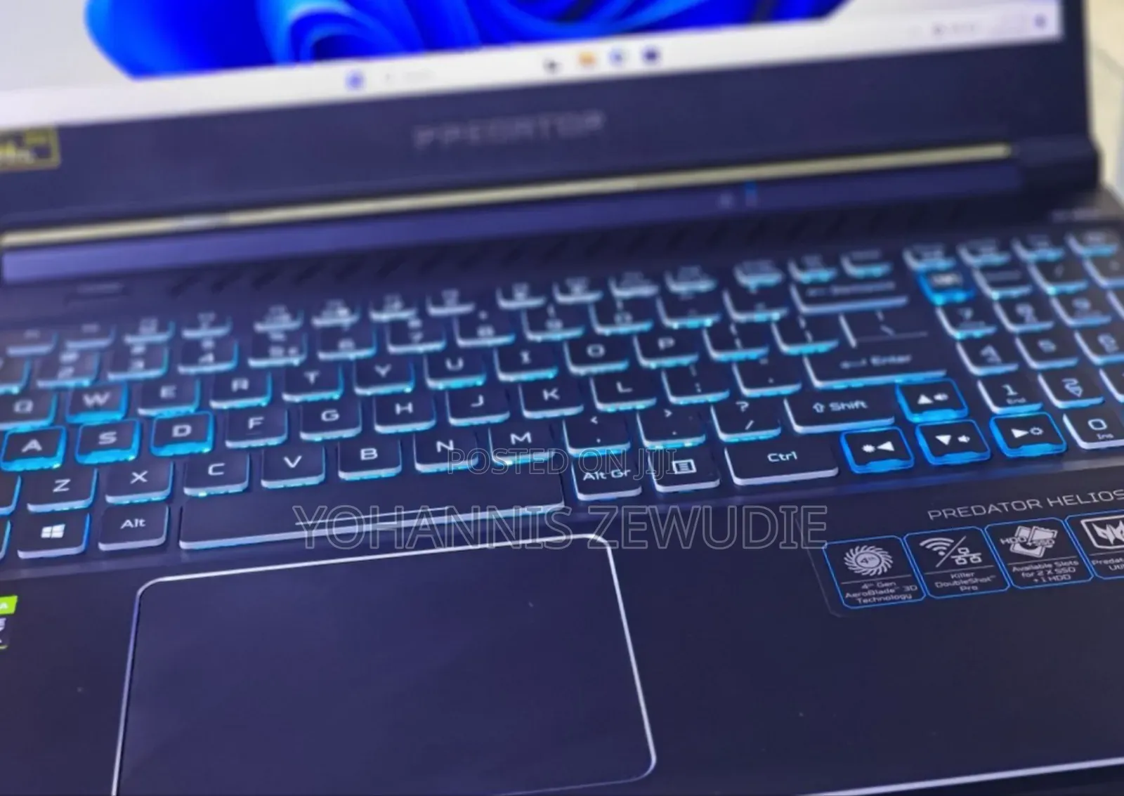 New Laptop Acer Predator Helios 300 16GB Intel Core I9 SSD 1T