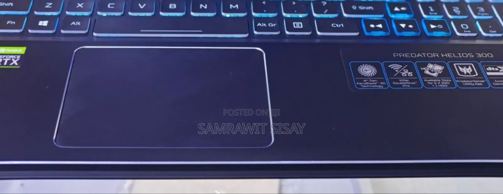 New Laptop Acer Predator Helios 300 16GB Intel Core I9 SSD 1T