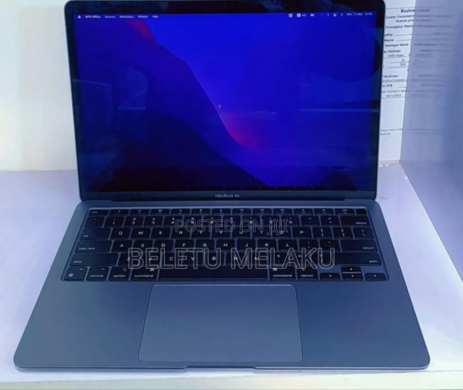 New Laptop Apple MacBook Air 8GB Apple M1 SSD 256GB
