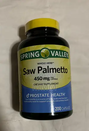 Photo - Prostate Health Saw Palmetto 450mg Supplement Spring Valley