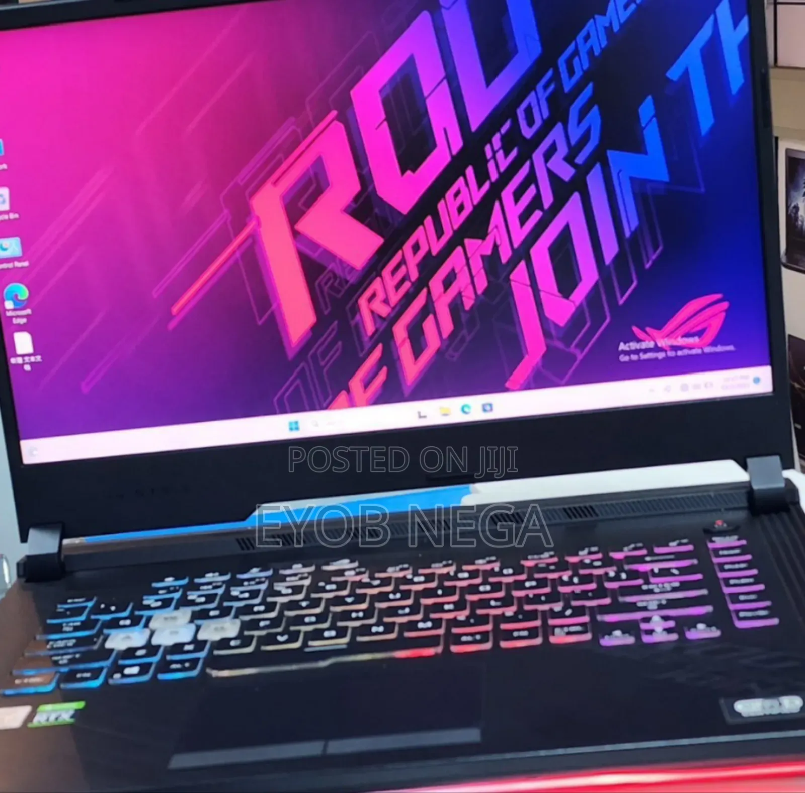 New Laptop Asus ROG Strix G15 16GB Intel Core I7 SSD 1T