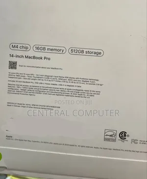 New Laptop Apple MacBook Pro M1 16GB Apple M1 Pro SSD 512GB