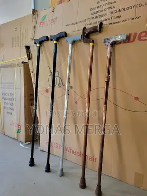 Photo - Aluminum+Identités Black Adjustable Walking Stick騤፪cane