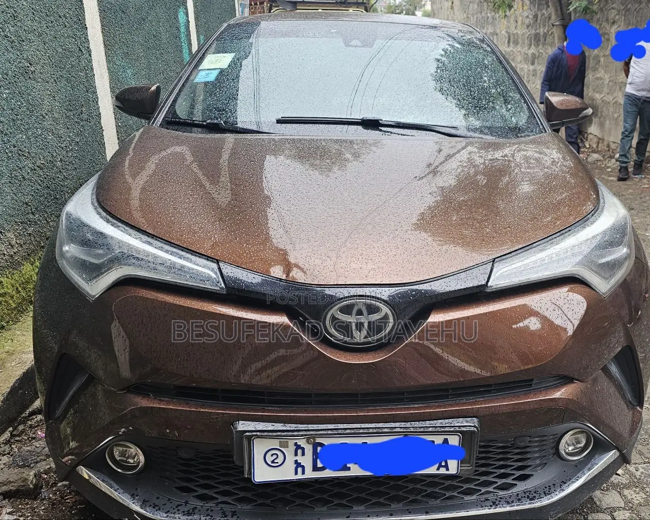 Toyota C-HR 2017 Brown