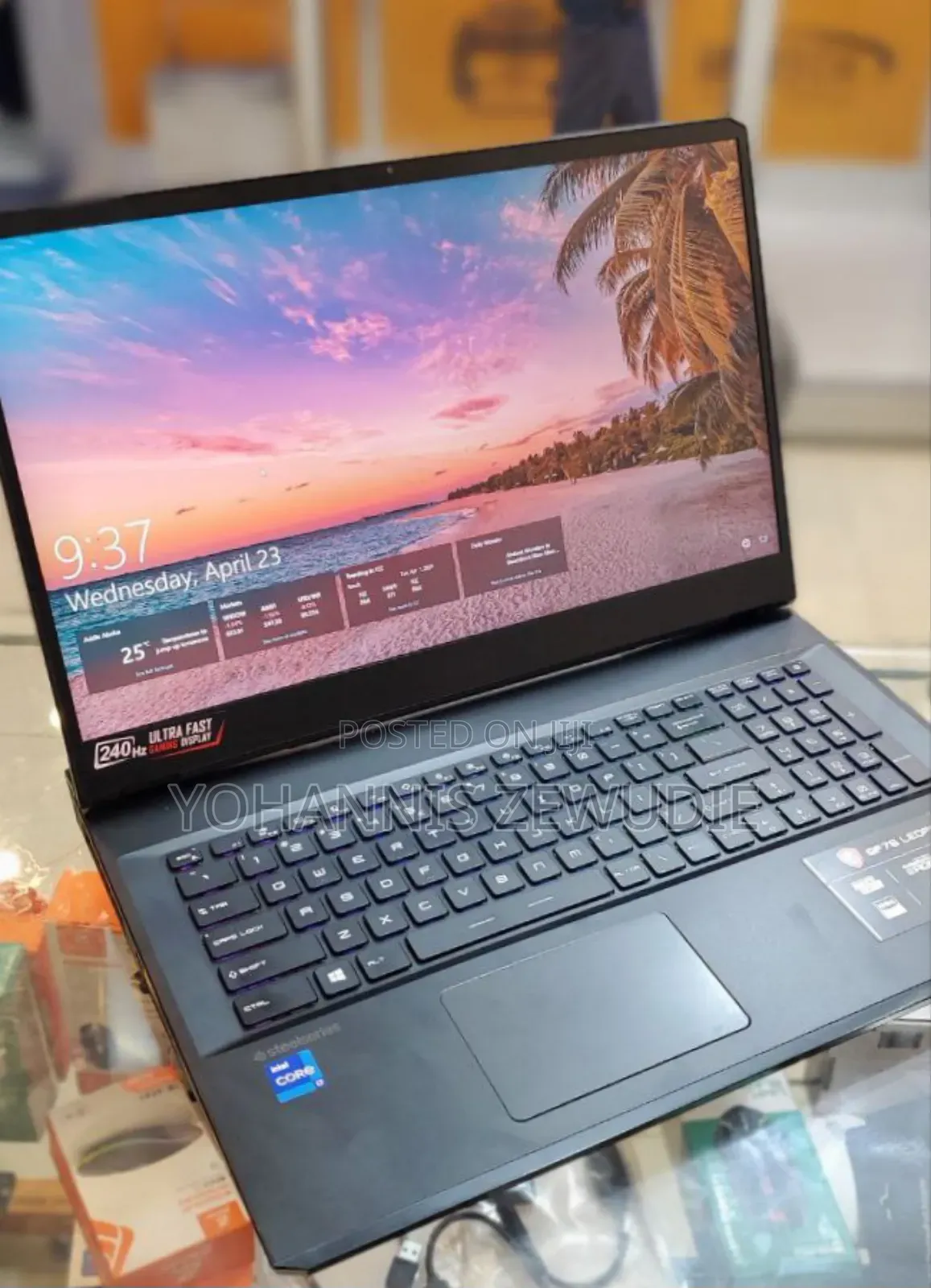 New Laptop MSI GP75 Leopard 16GB Intel Core I7 SSD 1T