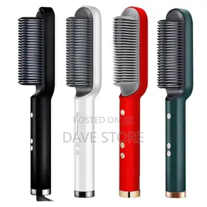 Electric Hair Straightener Comb