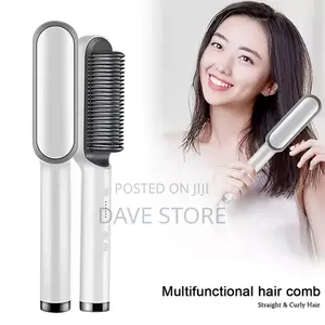 Electric Hair Straightener Comb