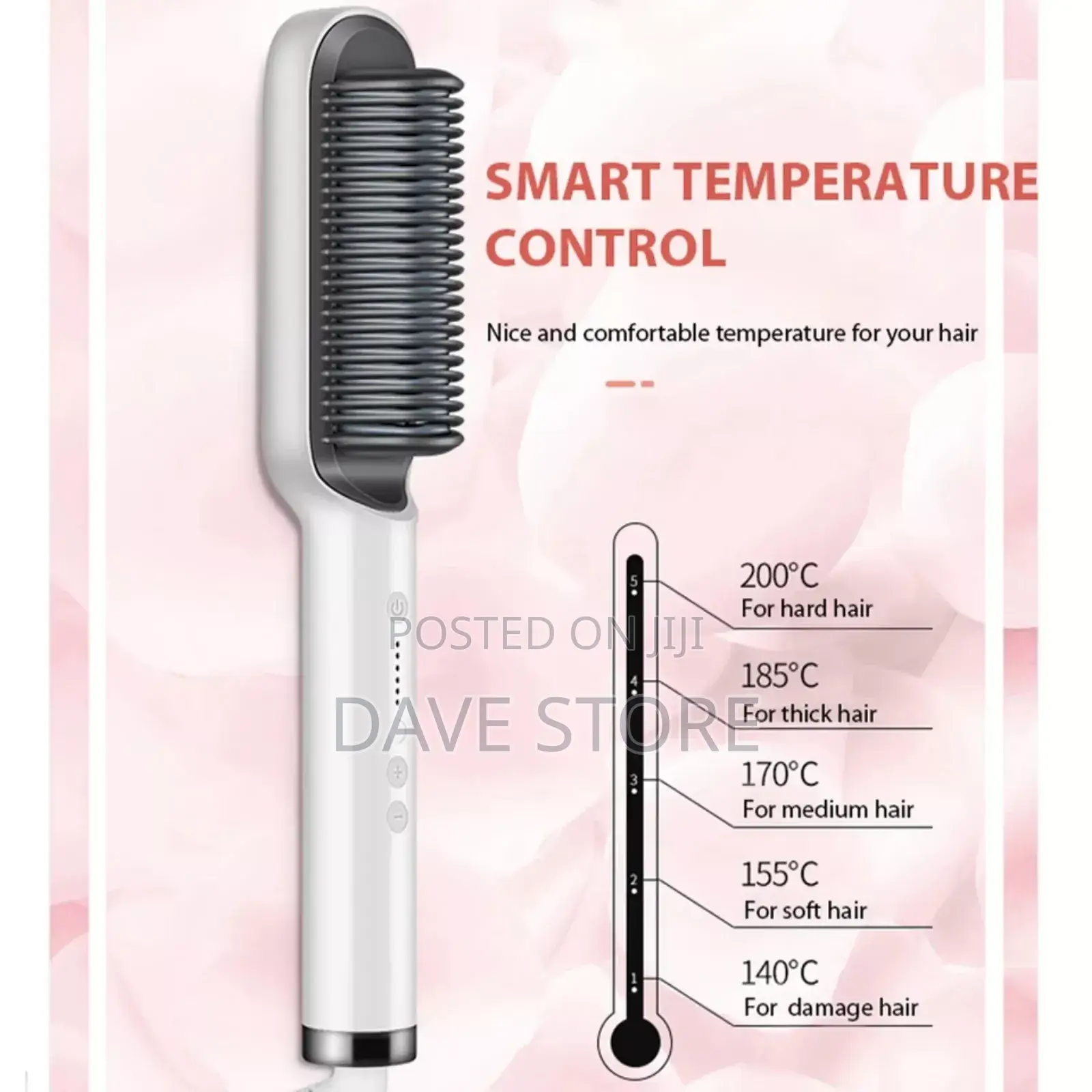 Electric Hair Straightener Comb