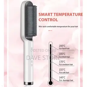 Electric Hair Straightener Comb