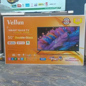 Velum 50 Inch Smart Double Glass Smart Uhd Tv