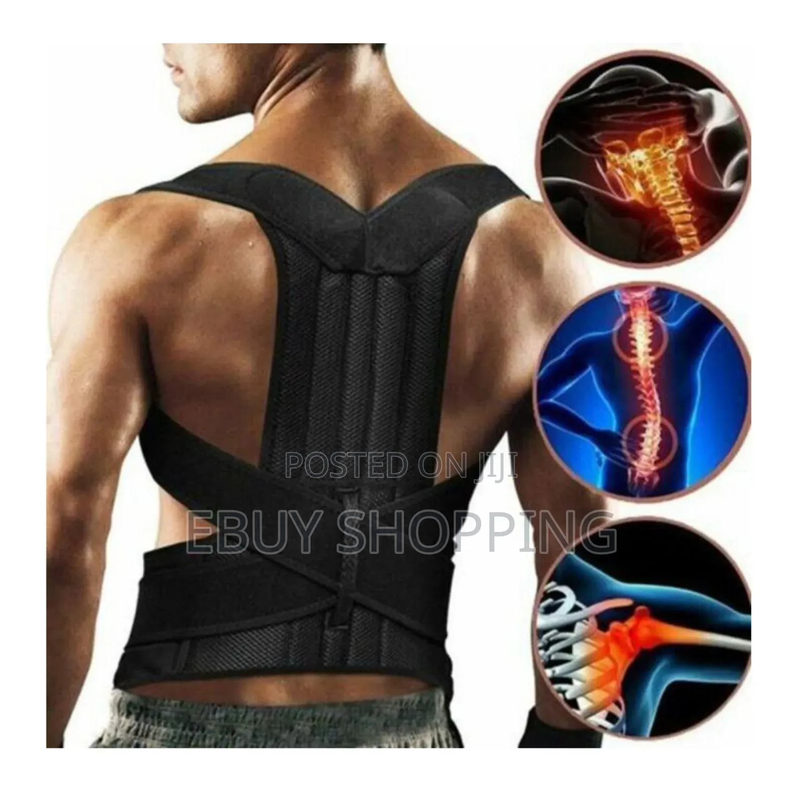 **Pain Relief Posture Belt – Supports Spine Reduces Strain