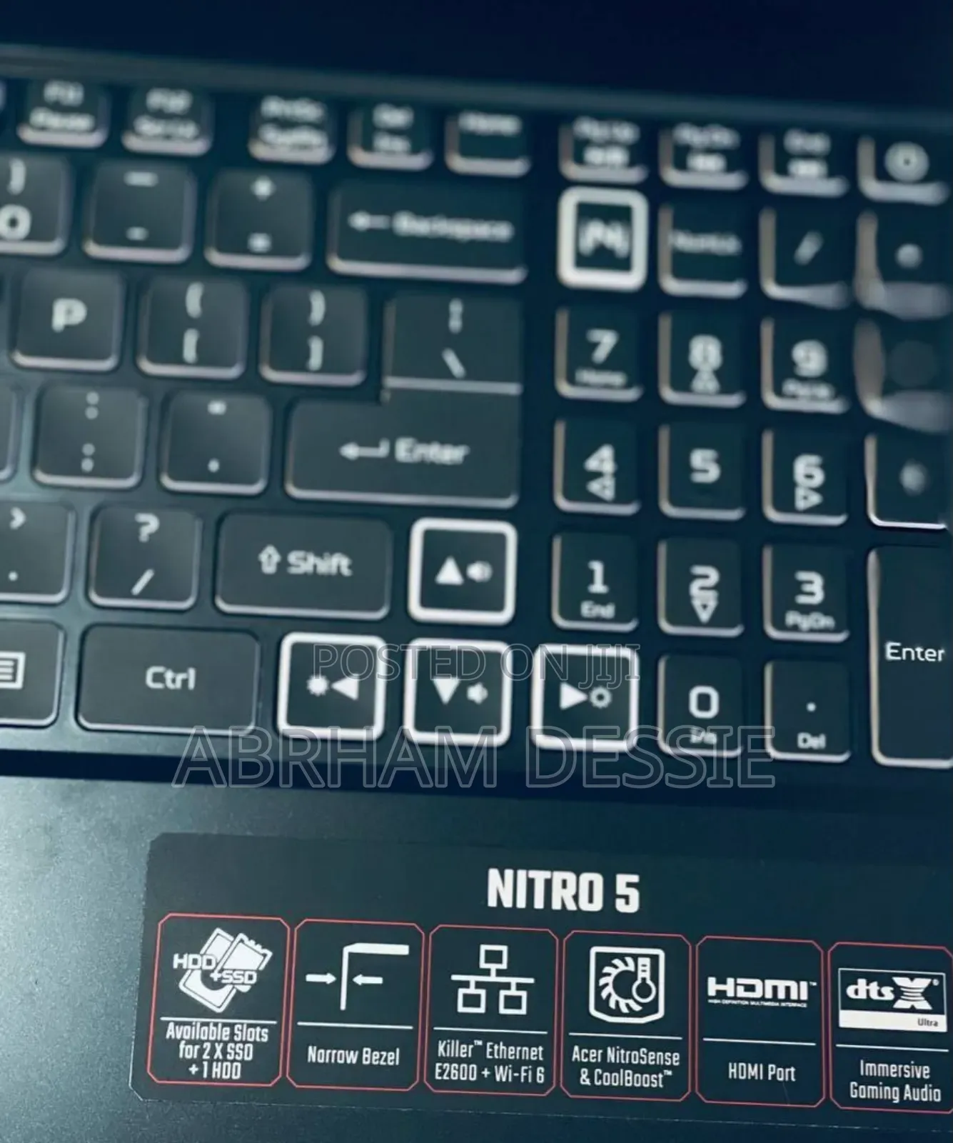 New Laptop Acer Nitro 5 16GB Intel Core I5 SSD 512GB