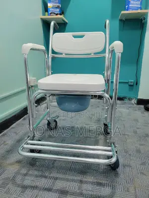 Photo - Chair for Showering and Toileting፹唆multi-Use--Commode/Shower