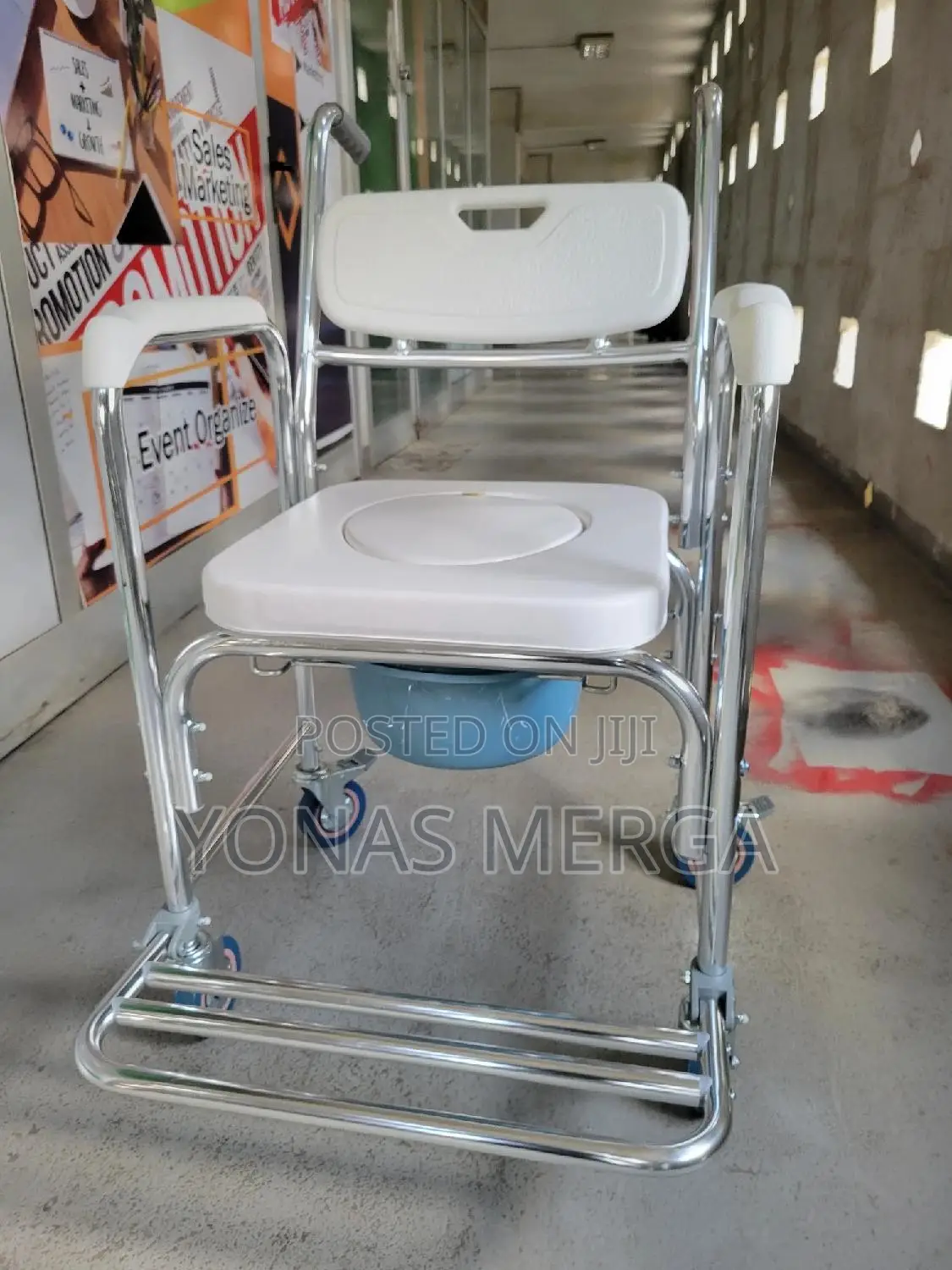 Chair/Bathroom Bath Stool፶劊4 Wheel Brakes