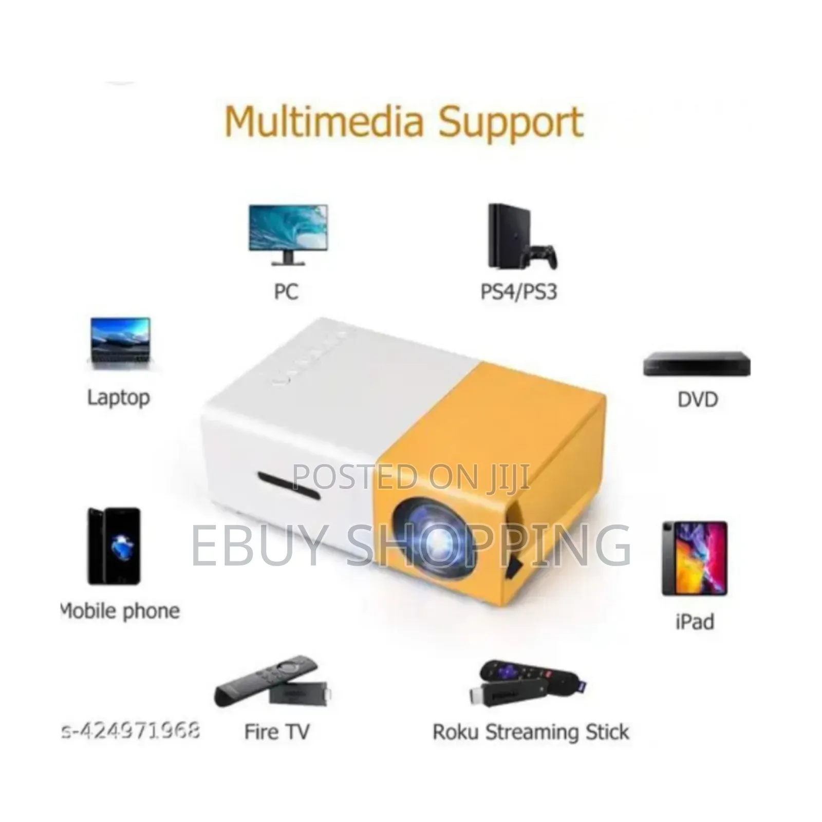 **Borrego Tft Lcd Projector – Sharp Bright Display**