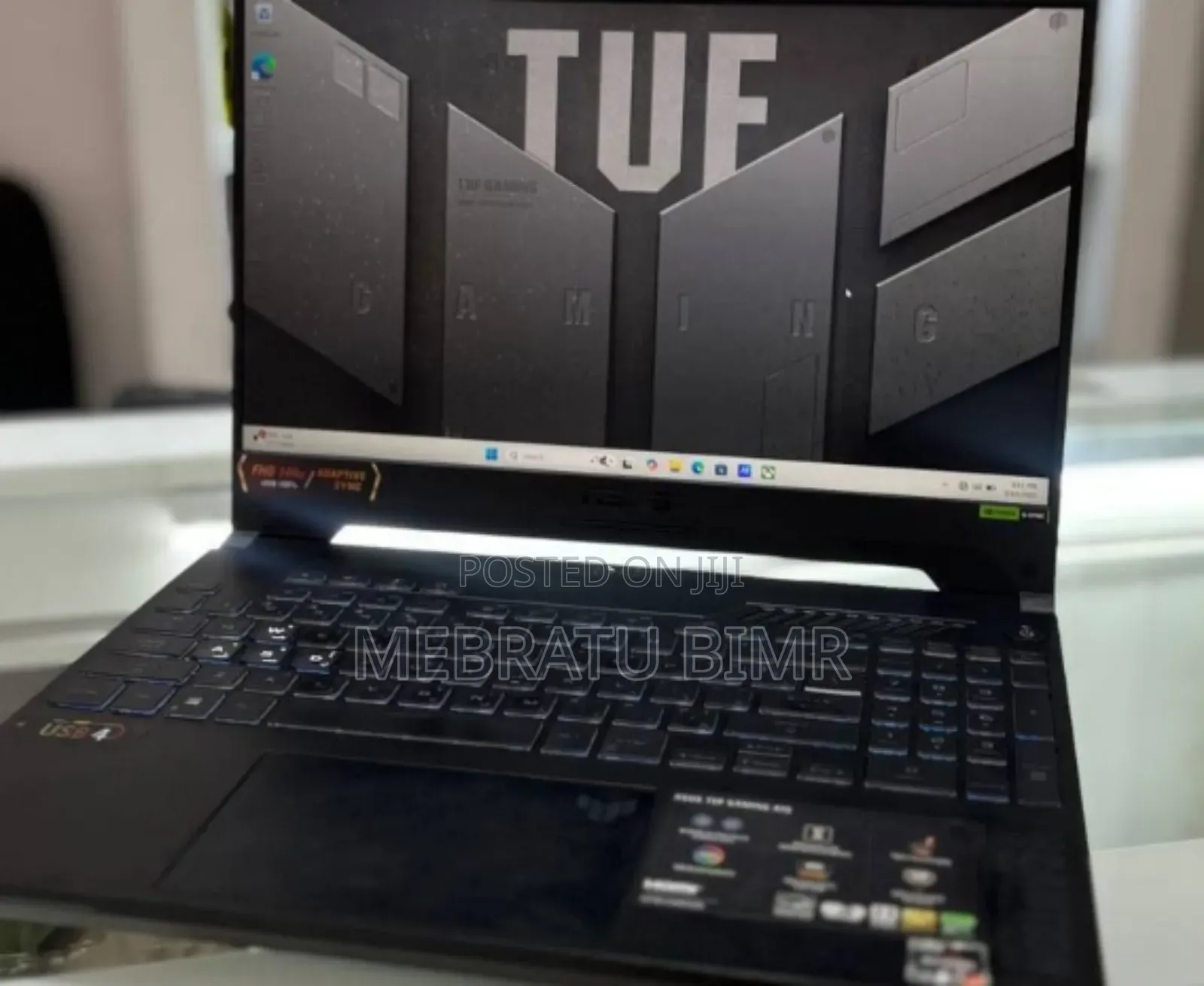 New Laptop Asus TUF Gaming A15 16GB AMD Ryzen 7 SSD 512GB
