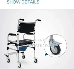 Photo - Mini Wheel Commode Chairβ*Commodeω#Commode Chair4σcommode