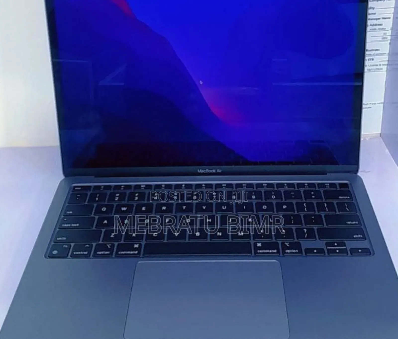 New Laptop Apple MacBook Air 2020 M1 8GB Apple M1 SSD 256GB