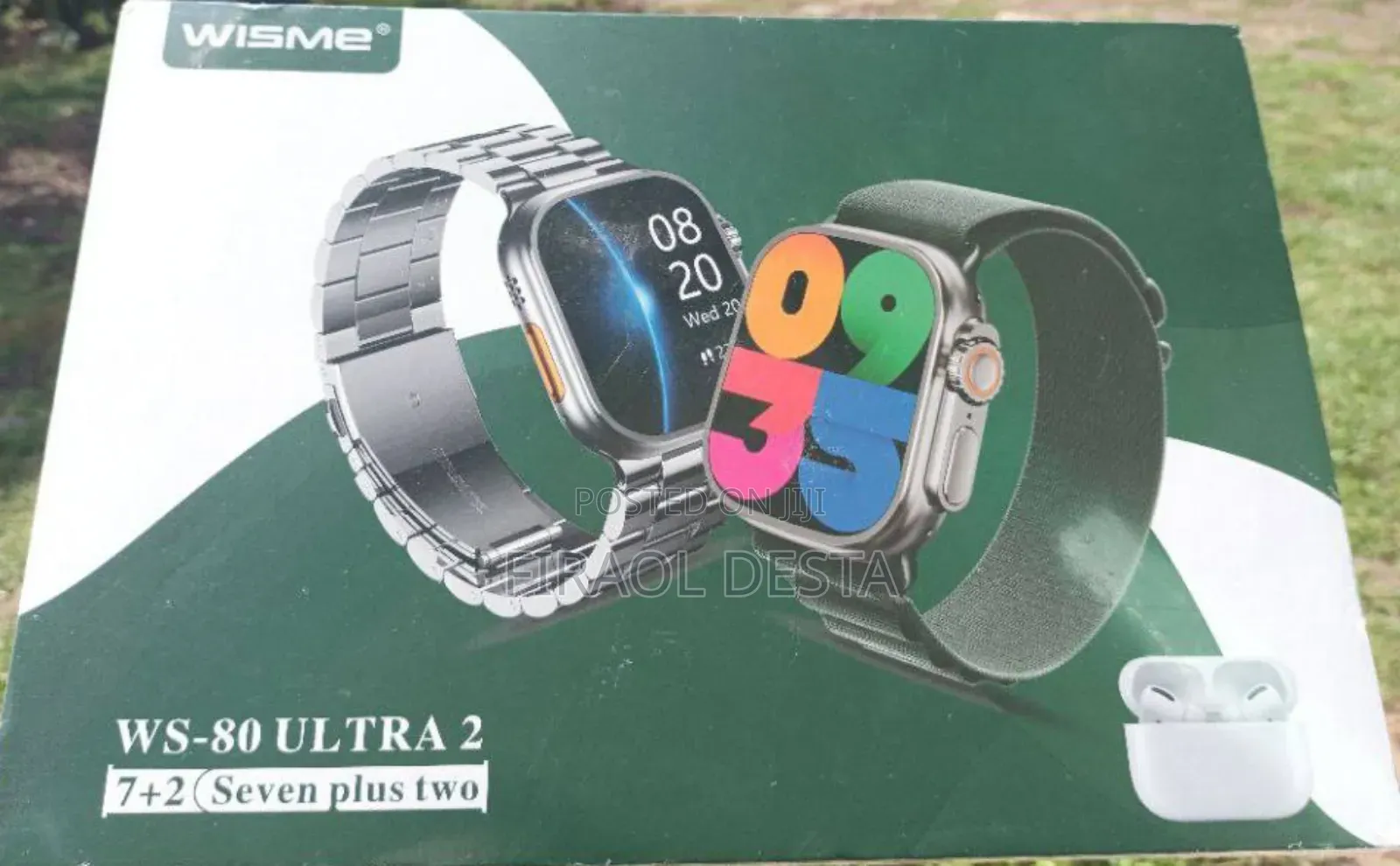 Ws-80 Ultra 2 7 Strap Smart Watch