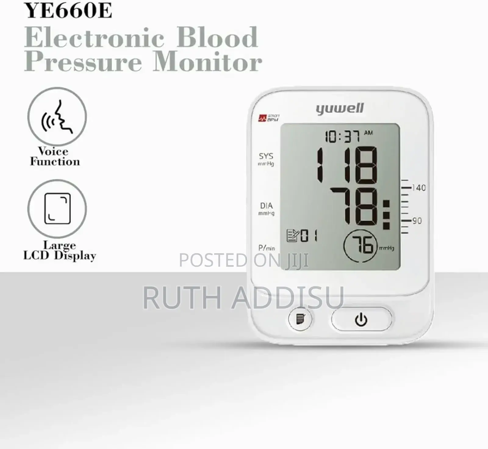 Blood Pressure Packed Bp Brand New-Φ Bp Monitor Device