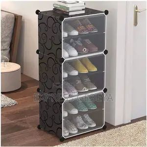 Plastic Cube Shoe Rack