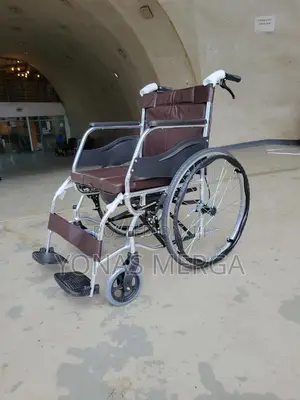 Toilet Wheelchair፭ɓዊልቼር℥Commode Chair Design: U-Shaped Potty