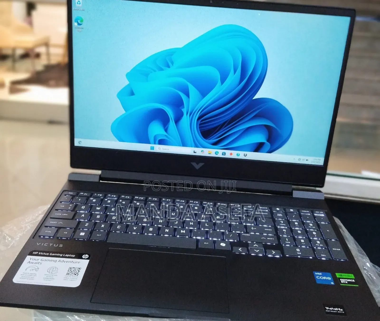 New Laptop HP Victus 15 16GB Intel Core I5 SSD 512GB