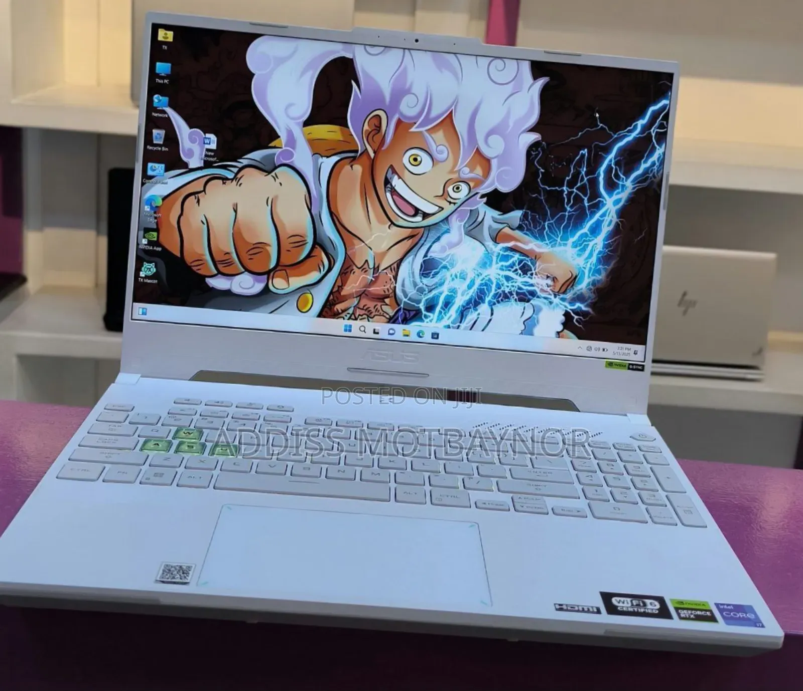 New Laptop Asus TUF Gaming A15 16GB Intel Core I7 SSD 512GB