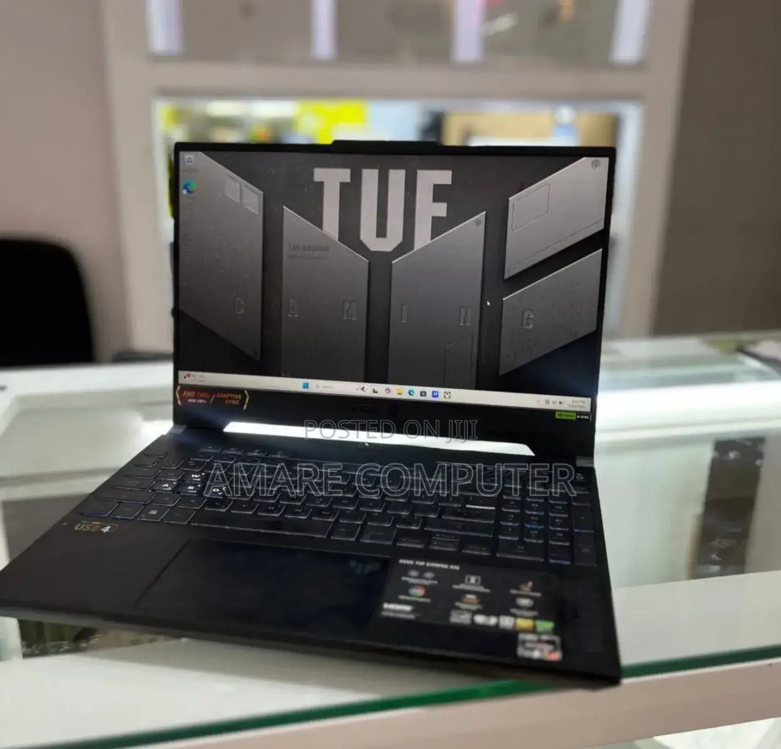 New Laptop Asus TUF Gaming A15 16GB AMD Ryzen 7 SSD 512GB