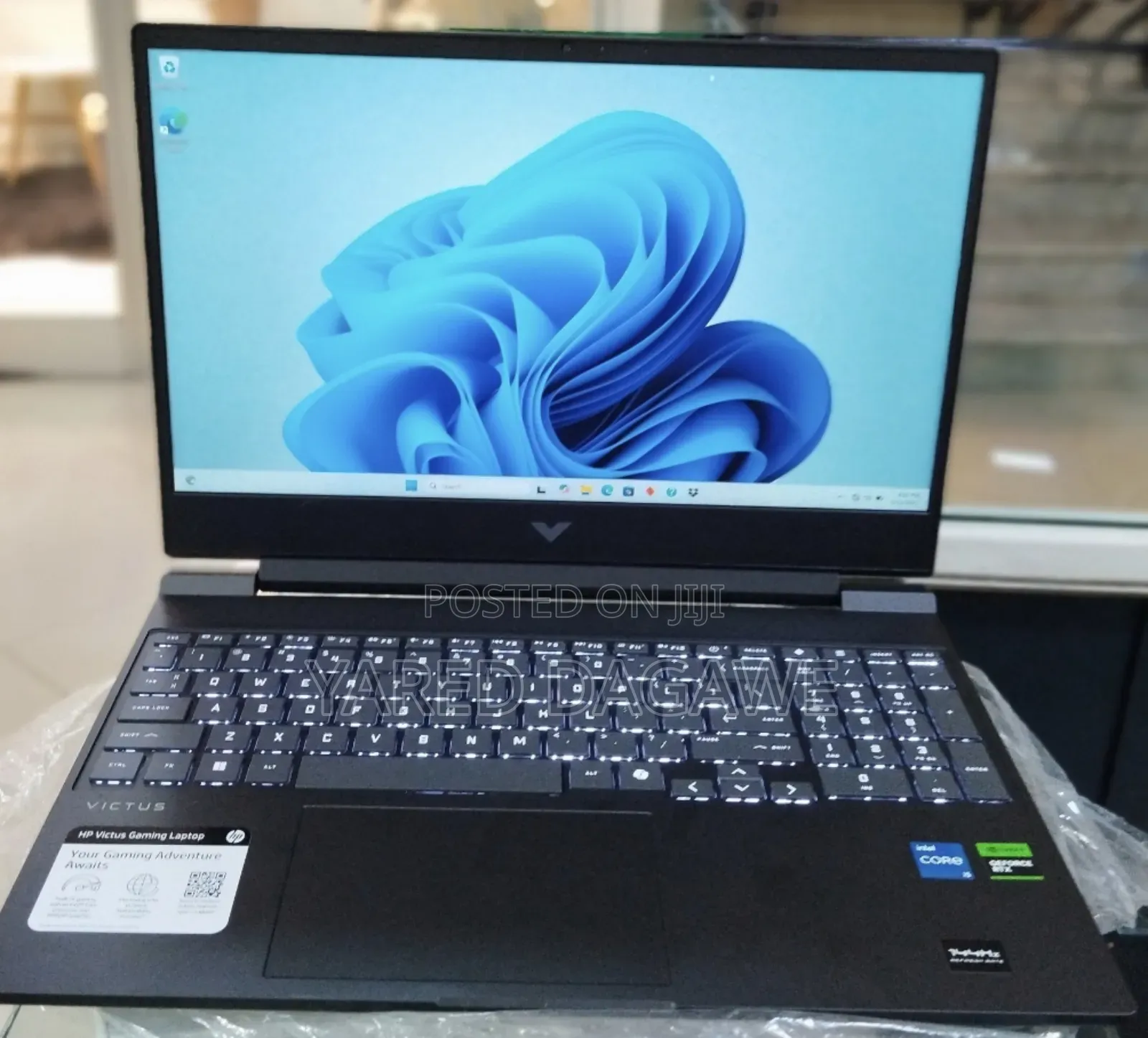 New Laptop HP Victus 15 16GB Intel Core I5 SSD 512GB