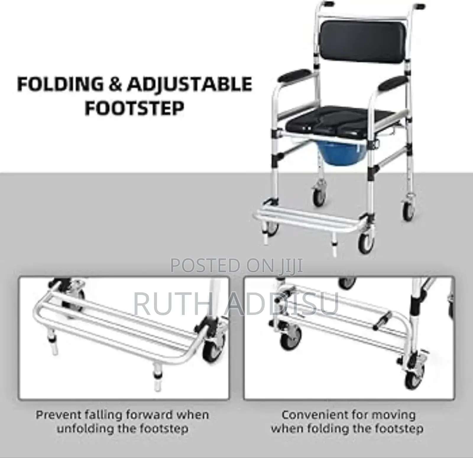 Commode Mini Wheel Chair
