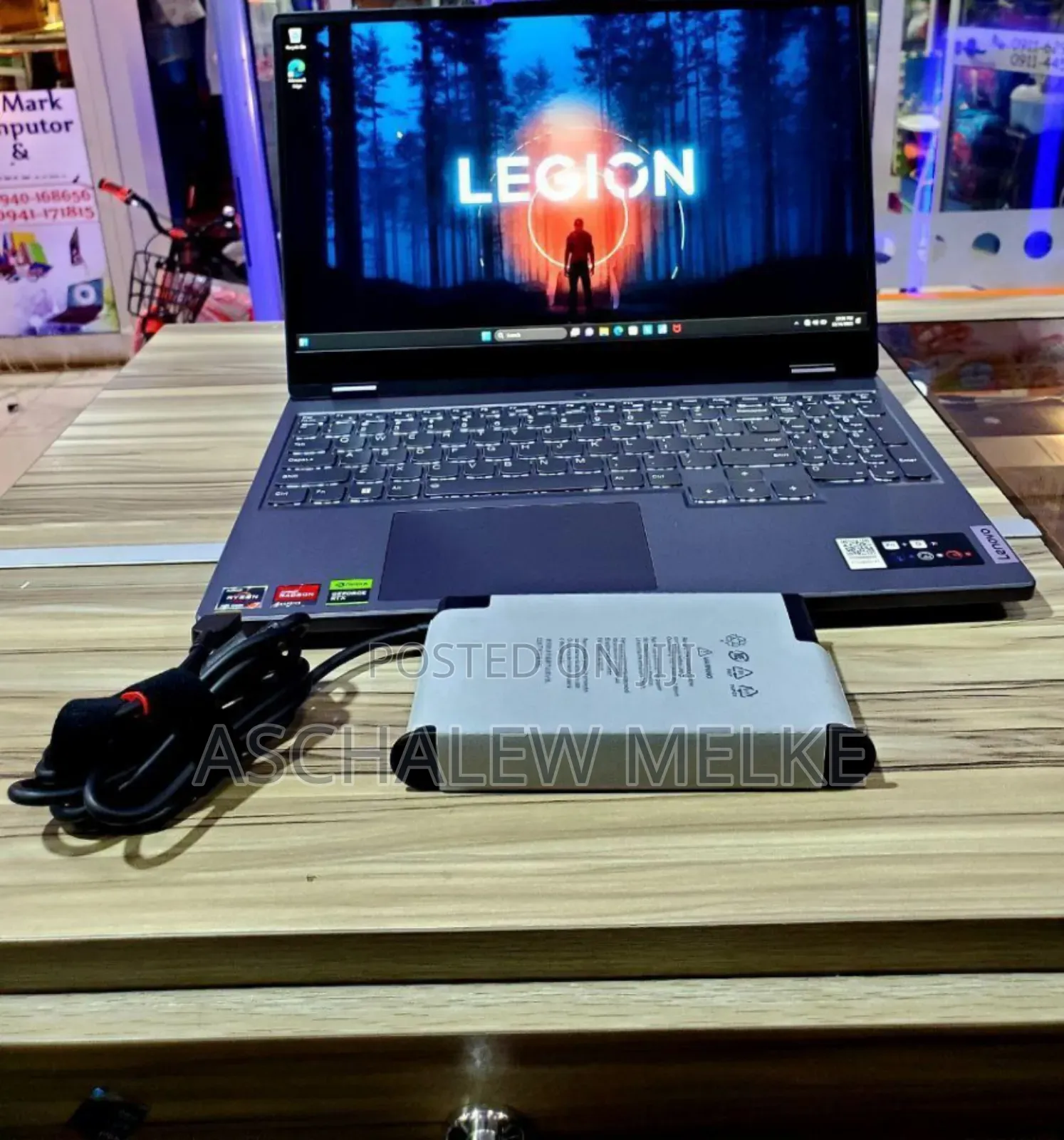 New Laptop Lenovo Legion 5 16GB AMD Ryzen 7 SSD 1T