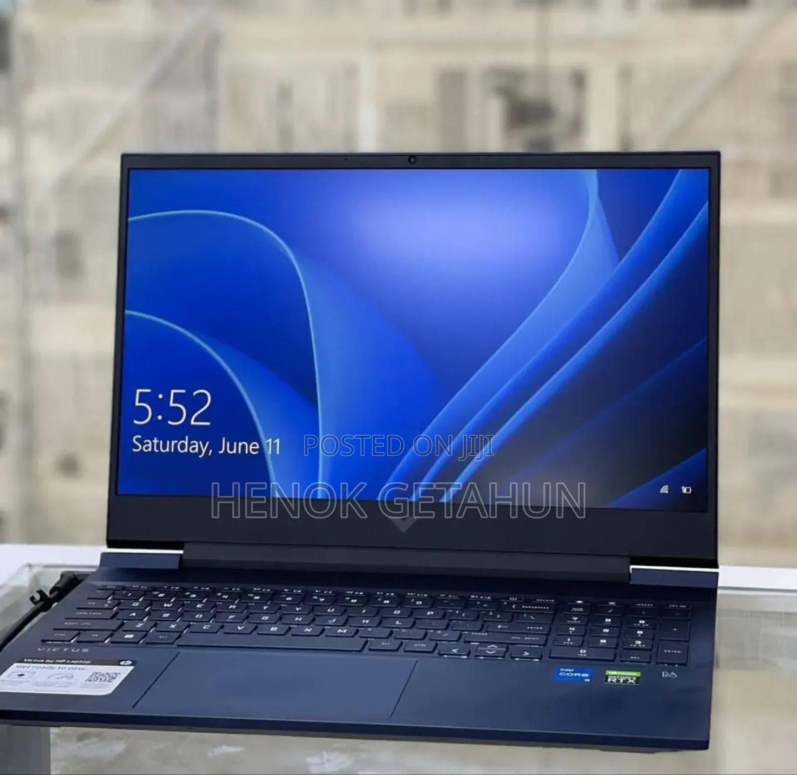 New Laptop HP Victus 16 16GB Intel Core I7 SSD 1T