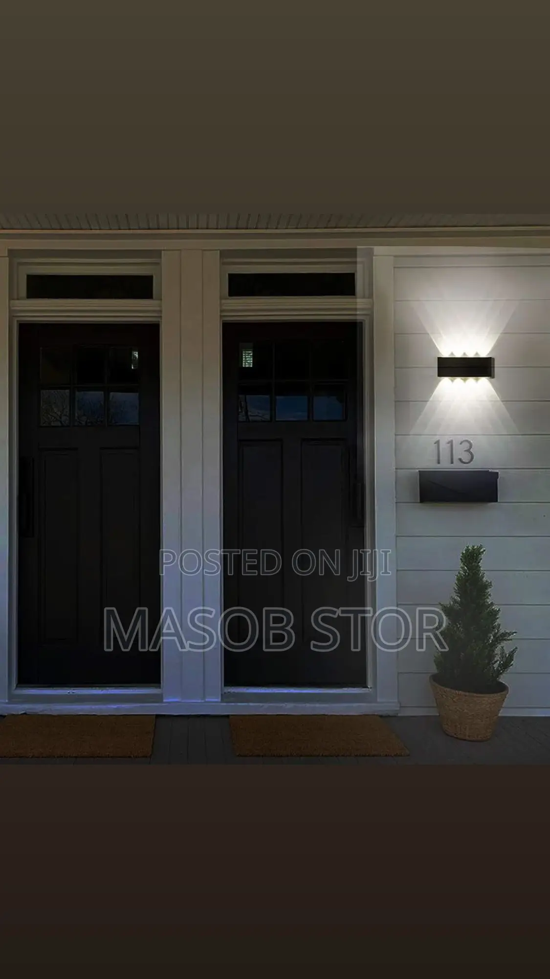 Xzm Out In Door Led Lights /ኮሪደሮች እያስዋቡ ያሉ መብራቶች ባለ 4 መብራት